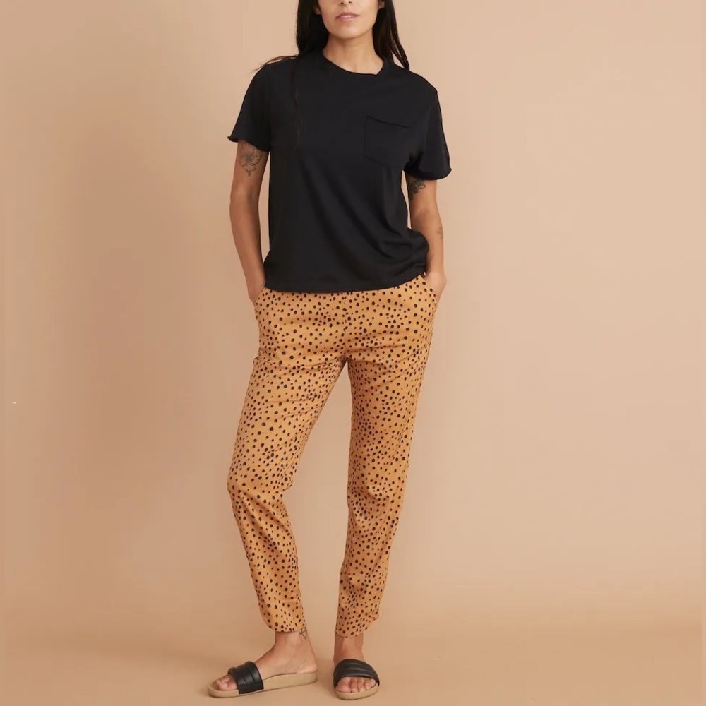 Marine Layer Allison Cheetah Pant 26